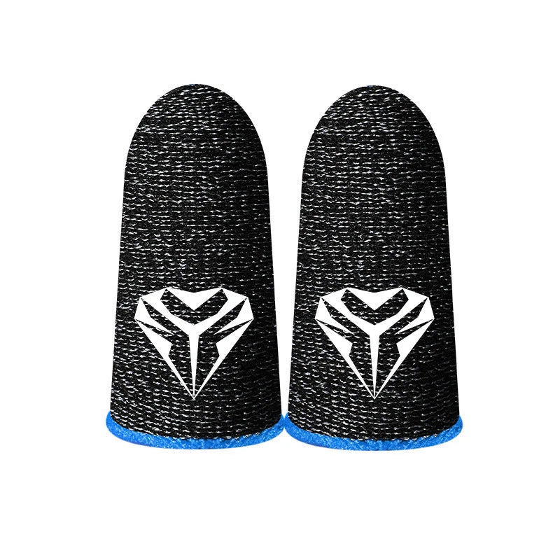 2 Pcs Mobile Game Controller Fingertip Gloves Phone Game Fingertip Cover Anti-Sweat Finger Sleeve for PUBG